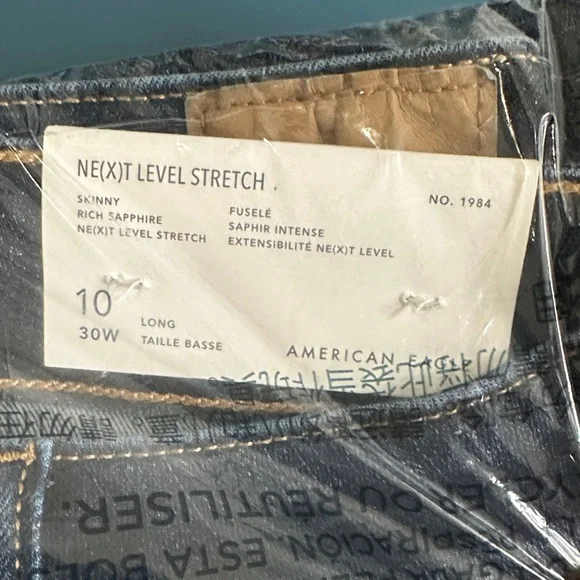 American Eagle Outfitters Blue Denim Jeans - Picture 3 of 3